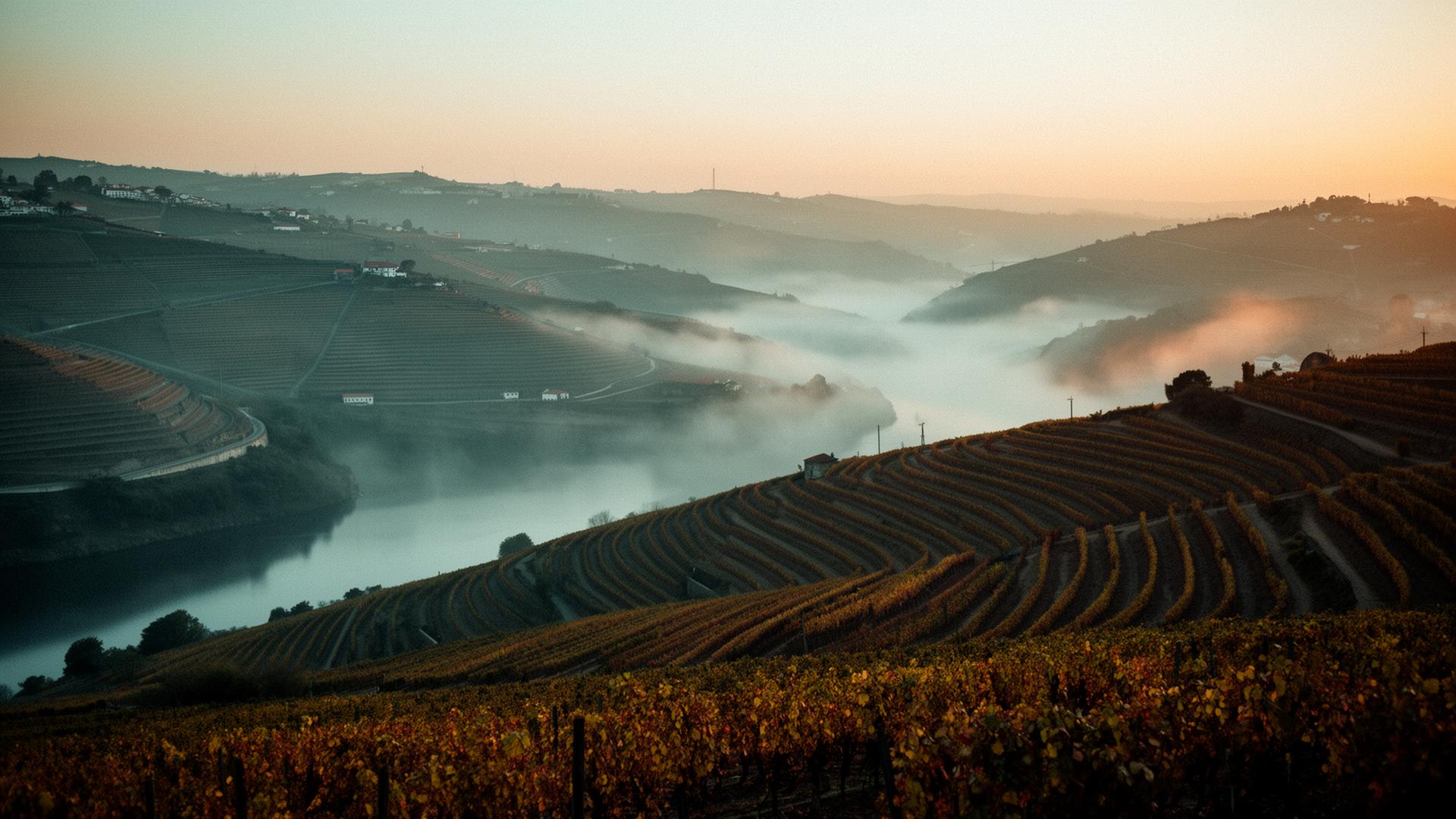 Morning light across the Douro Valley